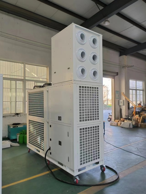 28KW Στάσιμο πάτωμα HVAC Ενιαίο κλιματιστικό Βιομηχανικό Εμπορικό Θέρμανση Ψύξη Κλιματιστικό